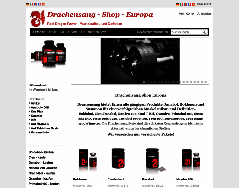 Drachensang-shop.com thumbnail