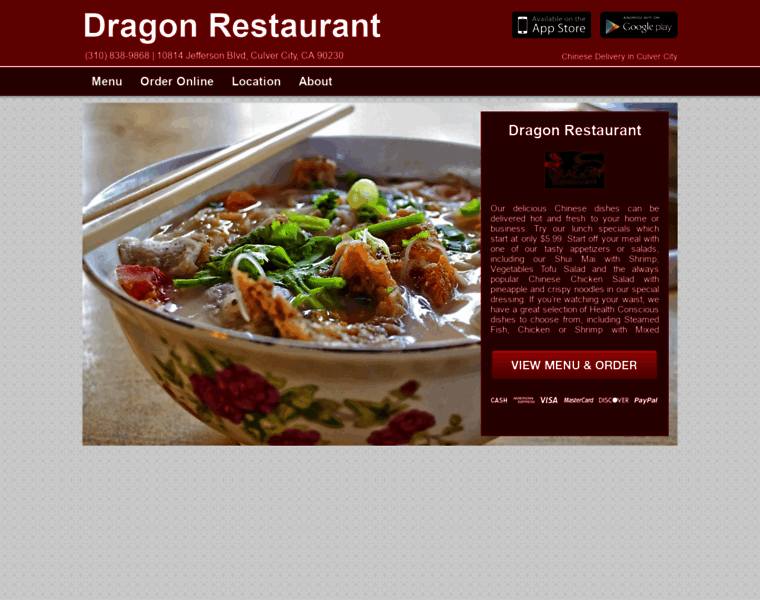 Dragon-restaurant.com thumbnail
