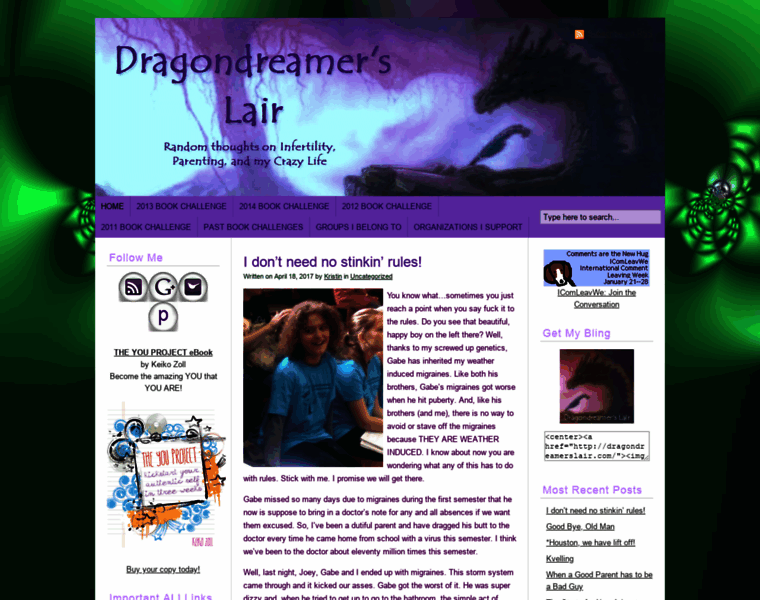 Dragondreamerslair.com thumbnail