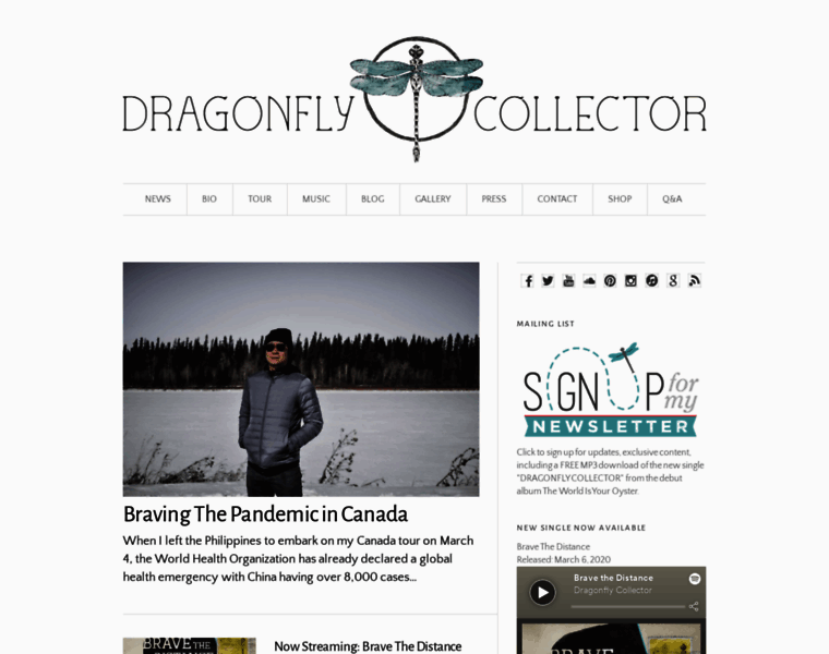 Dragonflycollector.com thumbnail