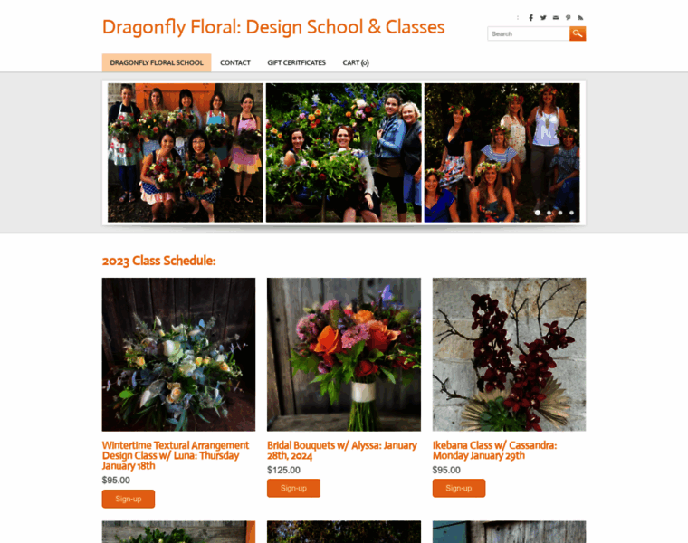 Dragonflyfloralschool.com thumbnail