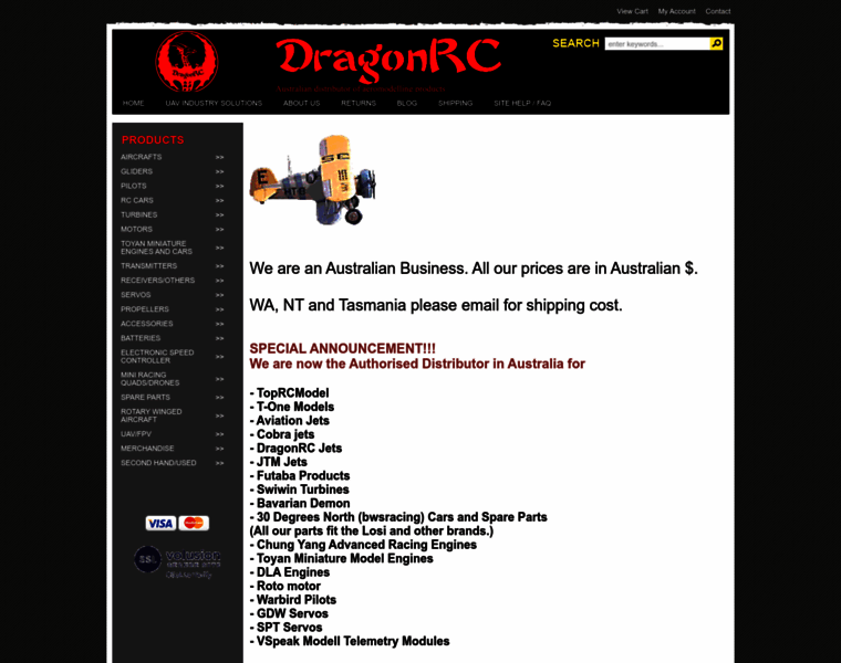 Dragonrc.com.au thumbnail
