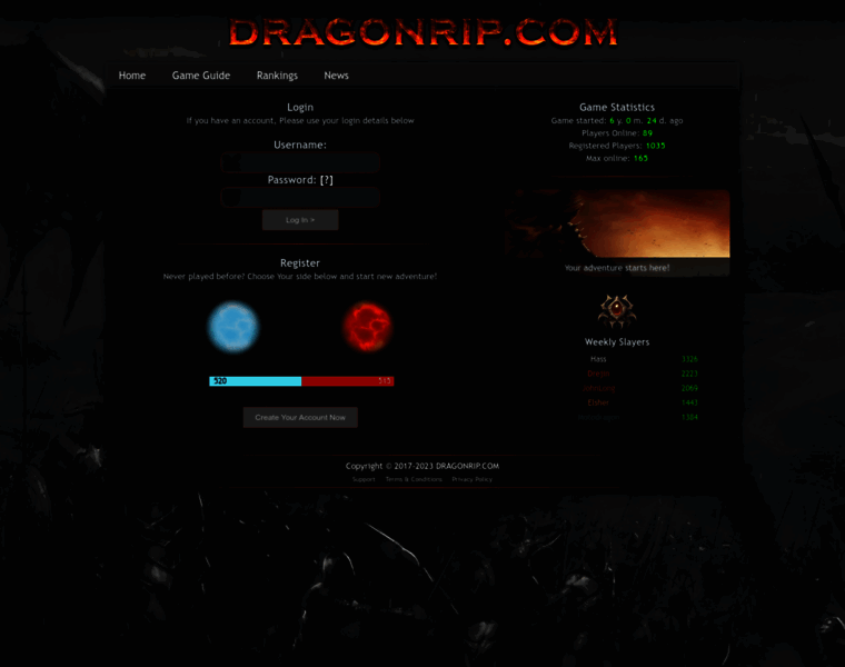 Dragonrip.com thumbnail