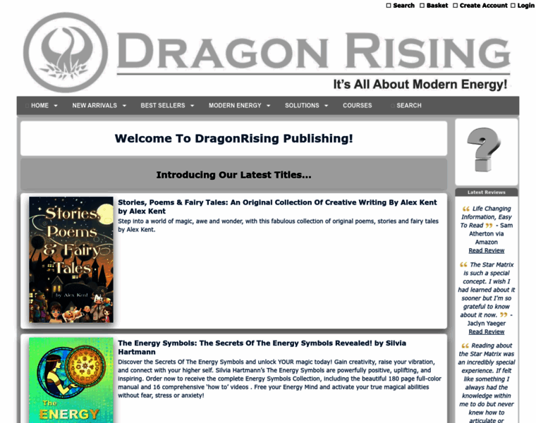 Dragonrising.com thumbnail