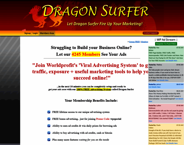 Dragonsurfer.com thumbnail