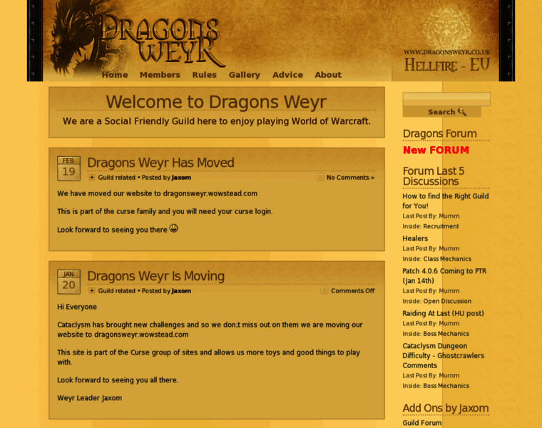 Dragonsweyr.co.uk thumbnail