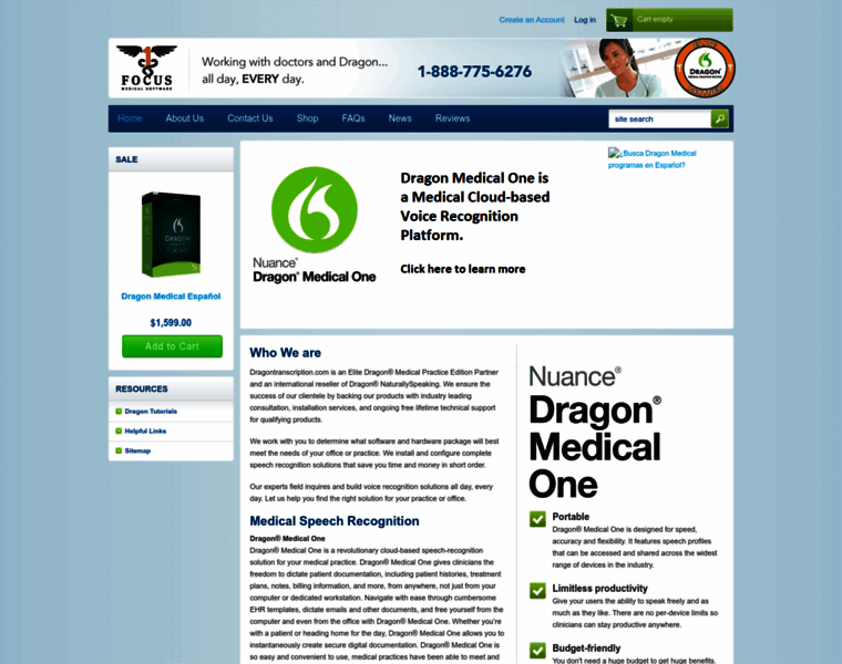 Dragontranscription.com thumbnail