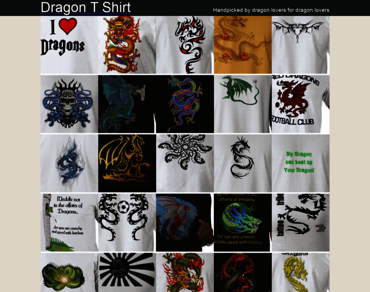 Dragontshirt.com thumbnail