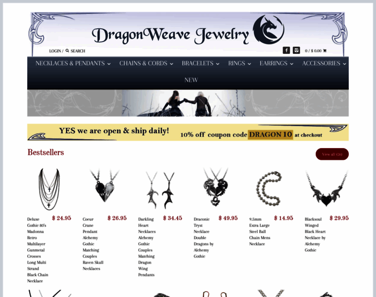 Dragonweave.com thumbnail