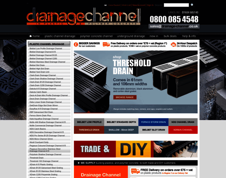 Drainage-channel.co.uk thumbnail