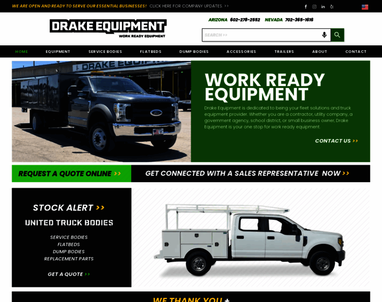 Drakeequipment.com thumbnail