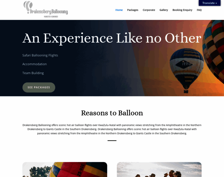 Drakensbergballooning.co.za thumbnail
