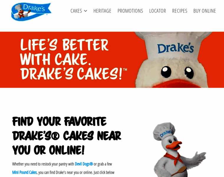 Drakescake.com thumbnail
