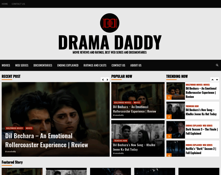 Dramadaddy.com thumbnail