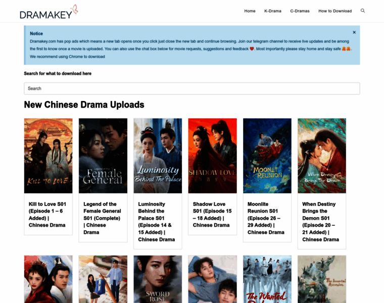Dramakey.com thumbnail
