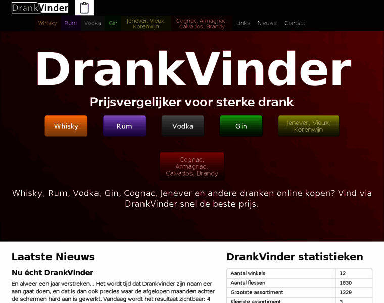 Drankvinder.nl thumbnail