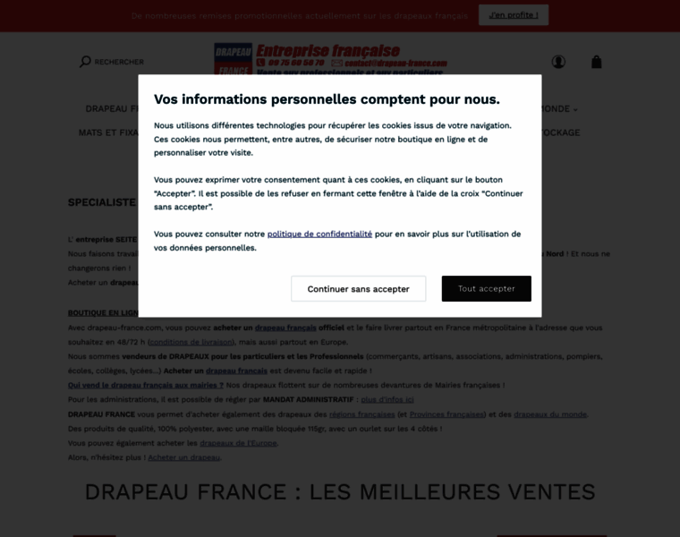 Drapeau-france.com thumbnail