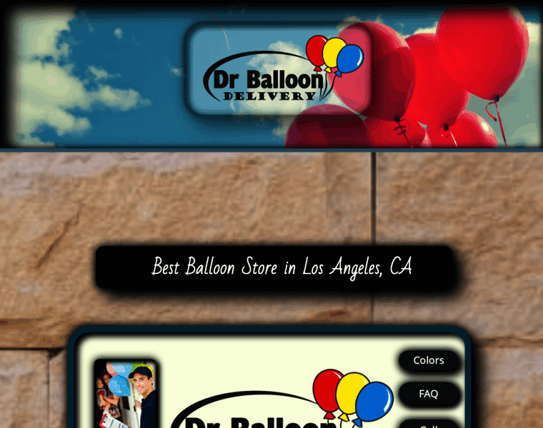 Drballoondelivery.com thumbnail