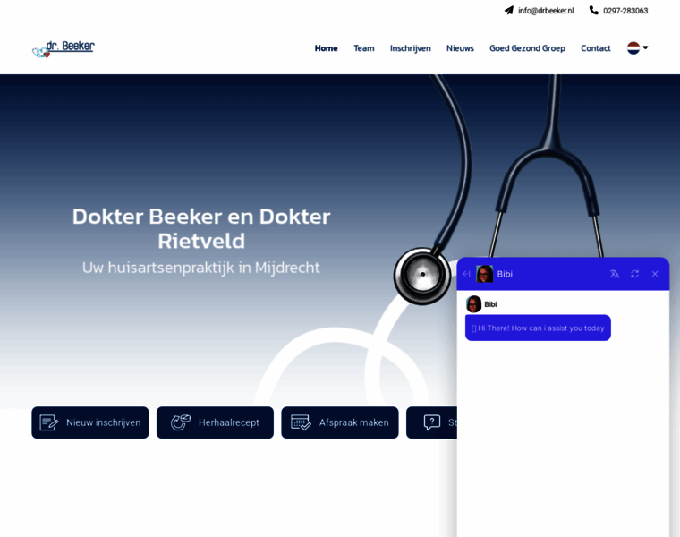 Drbeeker.nl thumbnail