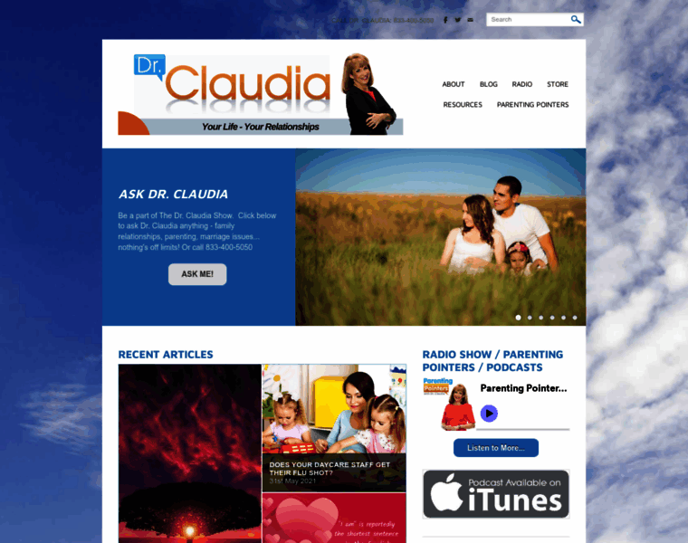 Drclaudia.net thumbnail