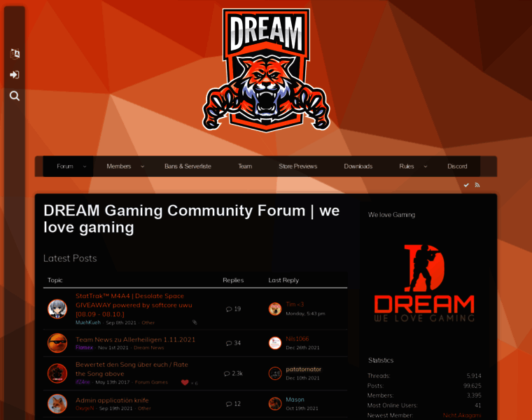 Dream-community.de thumbnail