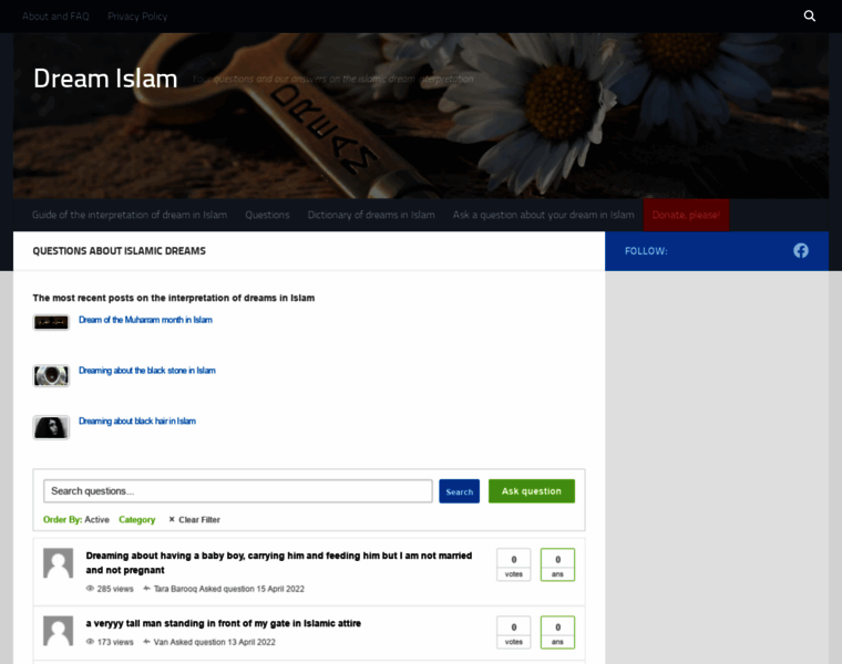 Dream-islam.com thumbnail