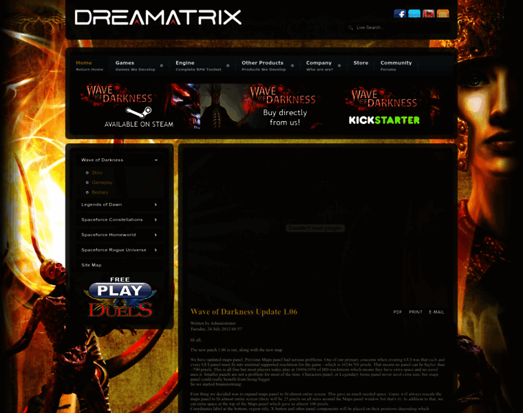 Dreamatrix.net thumbnail