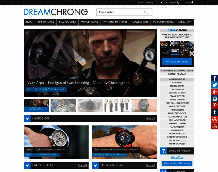 Dreamchrono.com thumbnail