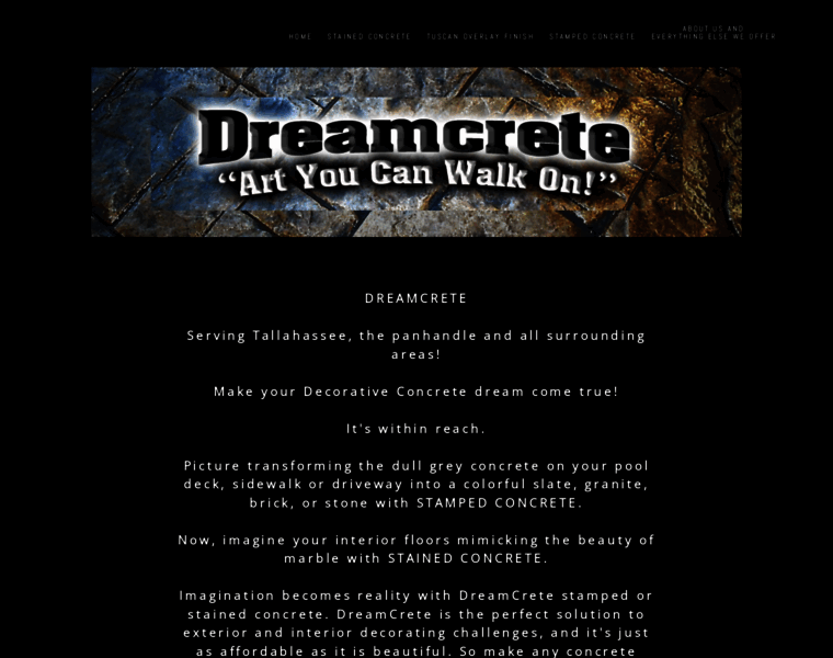 Dreamcrete.com thumbnail