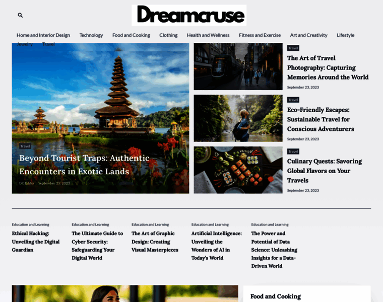 Dreamcruse.com thumbnail