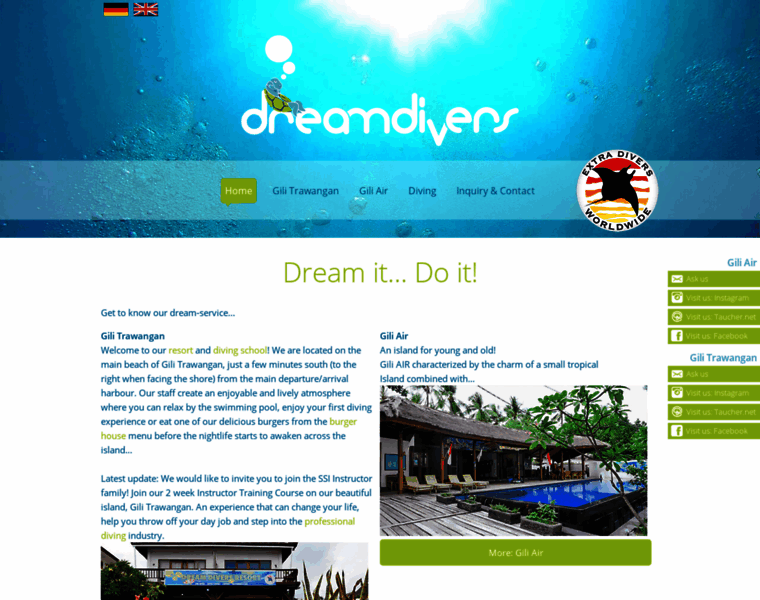 Dreamdivers.com thumbnail