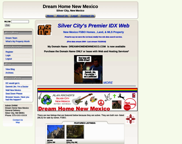 Dreamhomenewmexico.com thumbnail