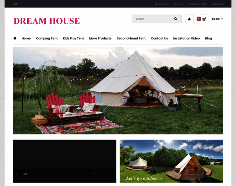 Dreamhouse-tent.com thumbnail