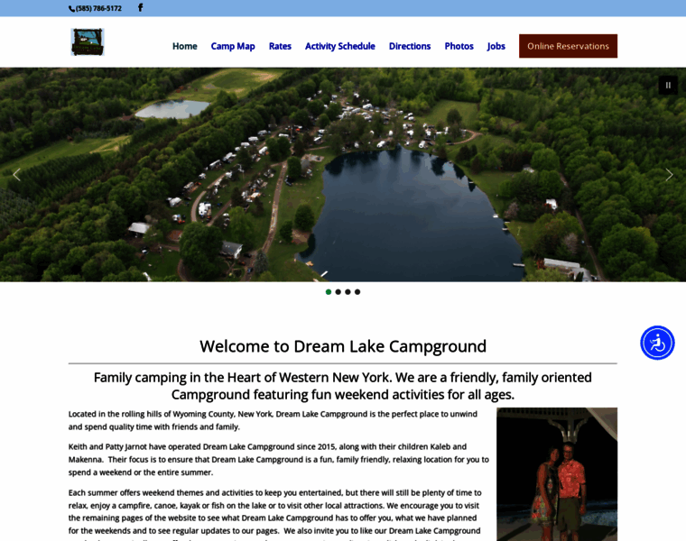Dreamlakecampground.com thumbnail