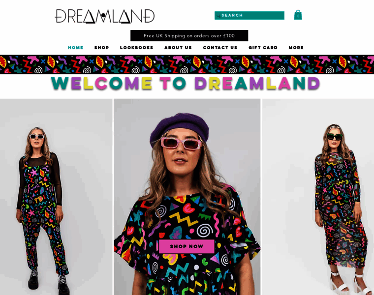 Dreamlandclothing.co.uk thumbnail