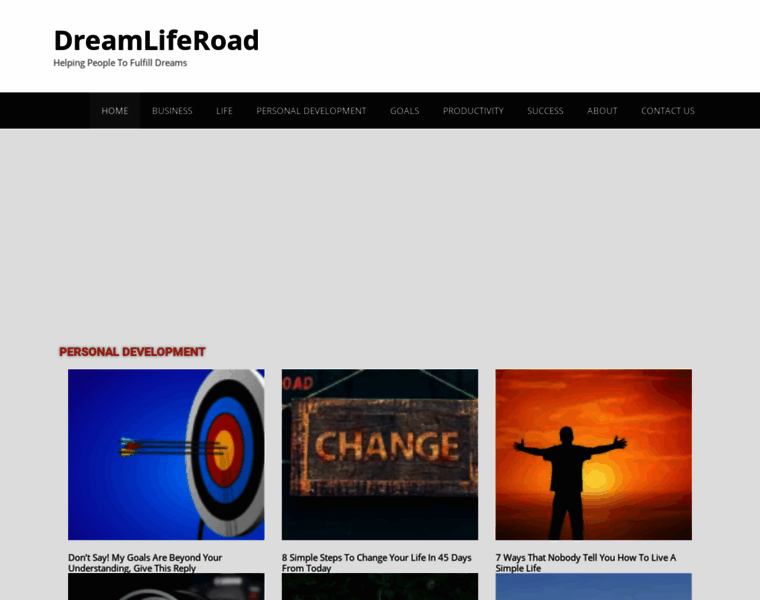 Dreamliferoad.com thumbnail