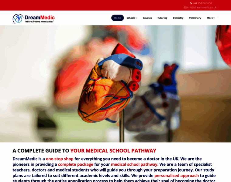 Dreammedic.co.uk thumbnail
