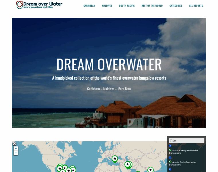 Dreamoverwater.com thumbnail