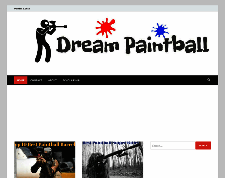 Dreampaintball.com thumbnail