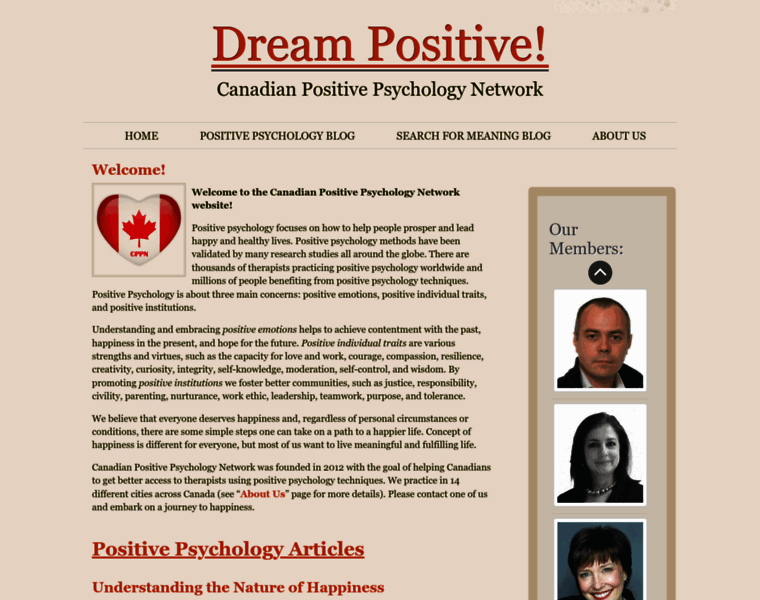 Dreampositive.info thumbnail
