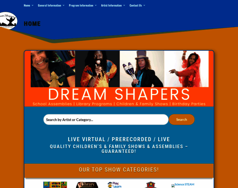 Dreamshapers.org thumbnail