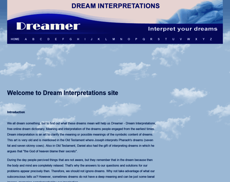Dreamsinterpret.com thumbnail