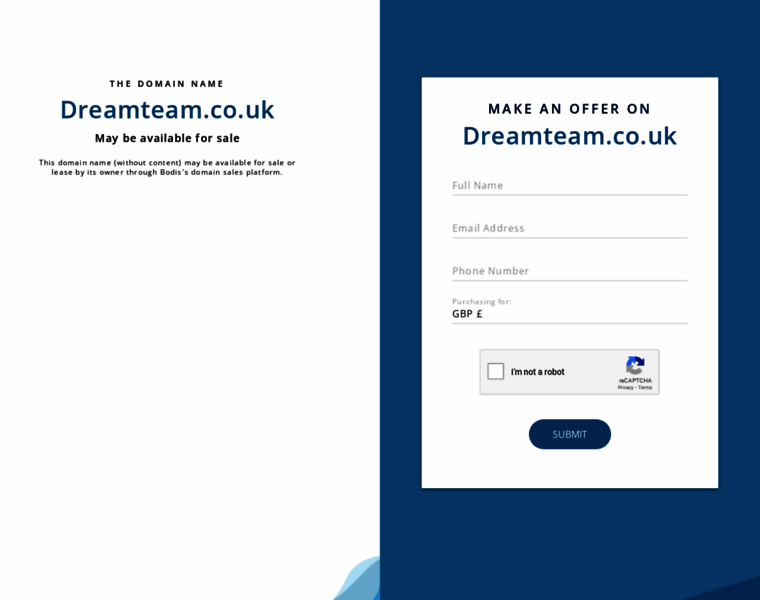 Dreamteam.co.uk thumbnail