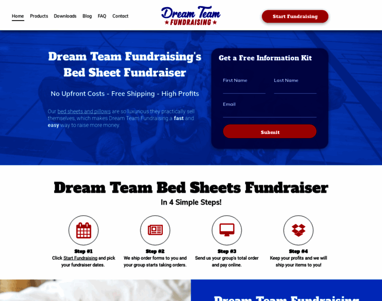 Dreamteamfundraising.com thumbnail