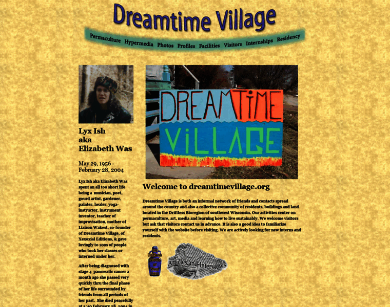Dreamtimevillage.org thumbnail