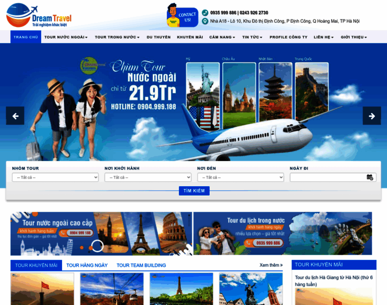 Dreamtravel.com.vn thumbnail