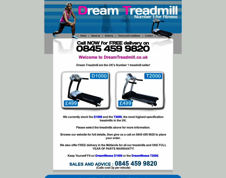 Dreamtreadmill.co.uk thumbnail