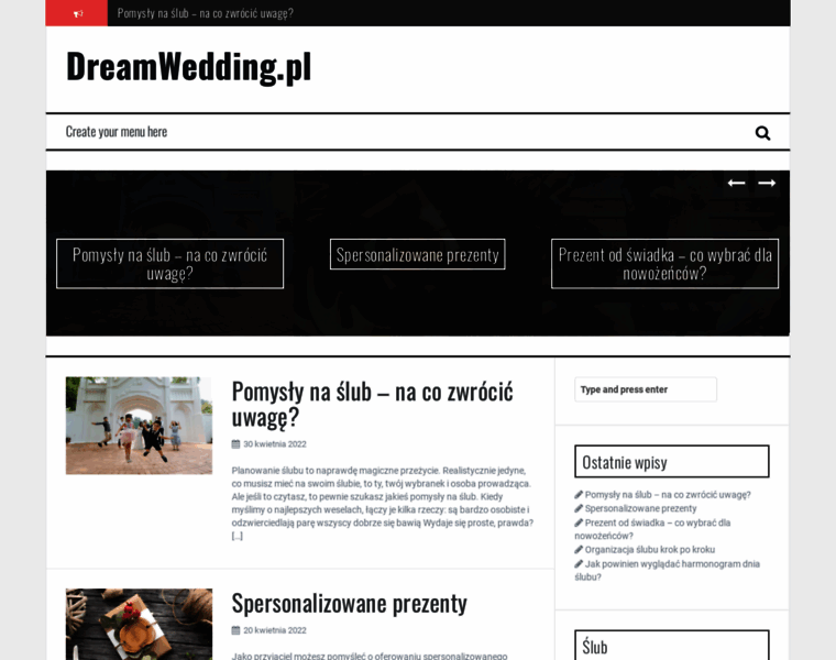 Dreamwedding.pl thumbnail