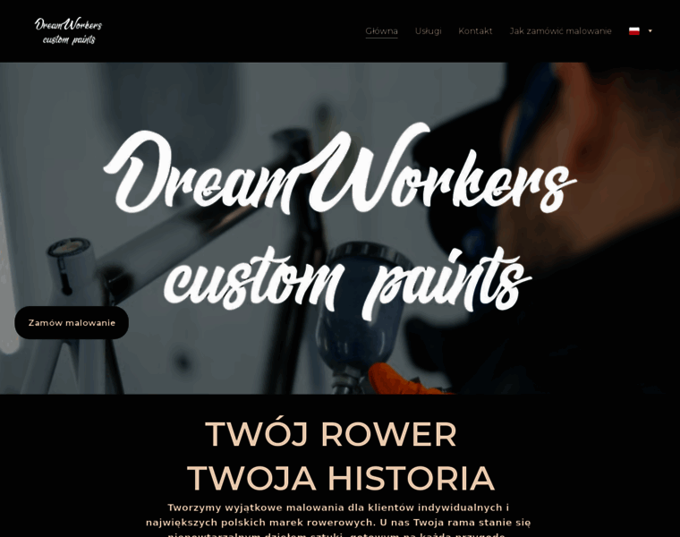 dreamworkers.pl at WI. Custom Bike Frame Painting Workshop ...
