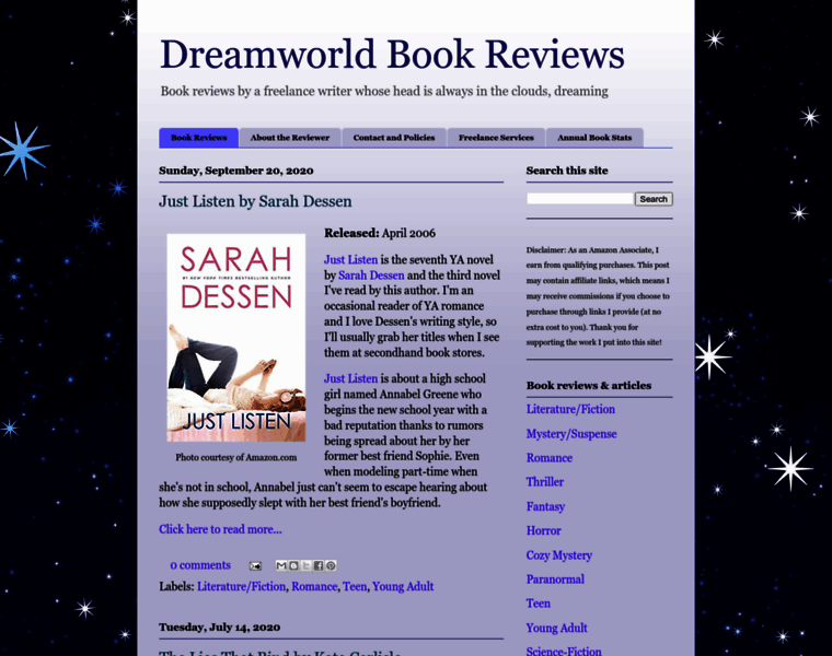 Dreamworldbooks.com thumbnail